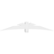 Ekena Millwork Davenport Architectural Grade PVC Gable Bracket, 96"W x 16"H x 6"D x 6"F, 4/12 Pitch GBP096X16X0606DAV00 - alternate 3